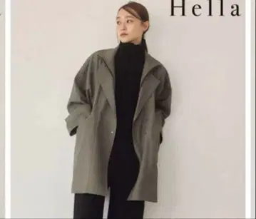 Hella 프론트 레이어드 코트 새상품급