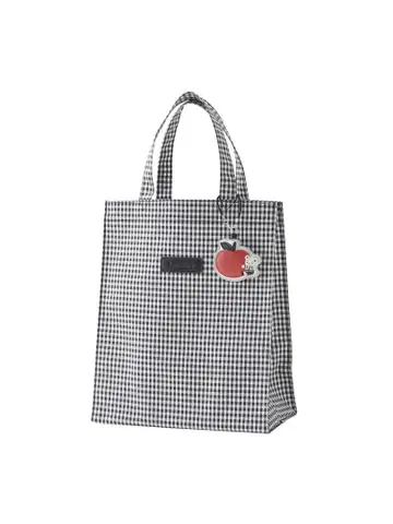 파밀리아 토트백 깅엄 체크