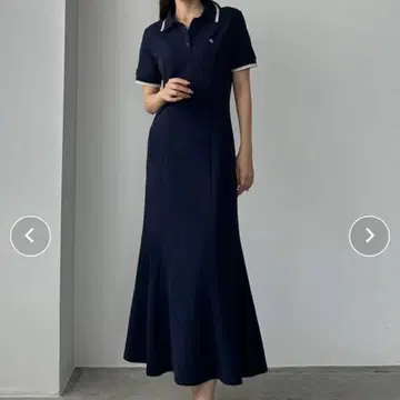 Louere 폴로 원피스 머메이드