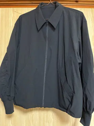 [ 시착만 한 상품 ] 훼미리마트 블랙 집업 나일론 자켓 L 발수