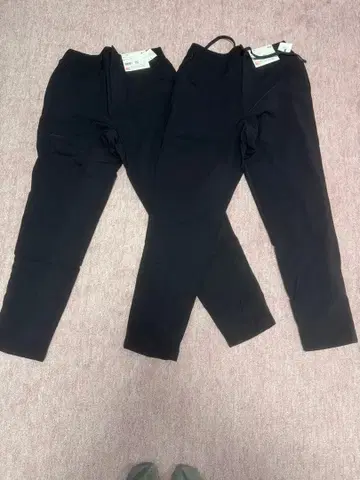 유니클로 히트텍 웜 이지 팬츠 2개 세트