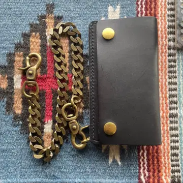 천연 가죽 여행 트래커 지갑 숏 블랙