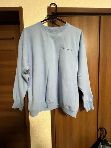 챔피온 챔피온 맨투맨 트레이닝복 라이트 블루