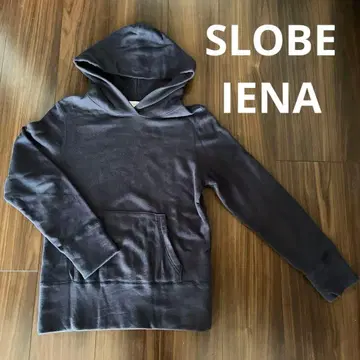 새상품급 SLOBE IENA 네이비 컬러 후드티