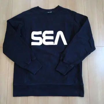 기무라 타쿠야 애용 WIND AND SEA 스페이스 로고 맨투맨