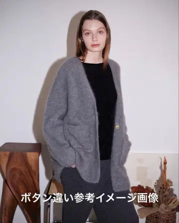 Maglia Plus 마리아플러스 폭스 캐시미어 가디건