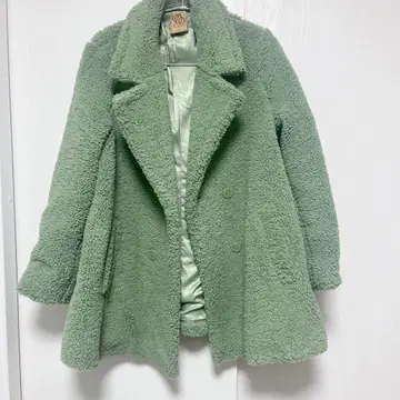 Tnewties 보아 자켓 그린 S