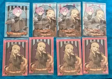 니지산지 팝콘 PARTY!!! 하피토리 유히 리리 이에나 무기 등신