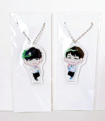 QuizKnock 로손 아크릴 키링 동문 동언 동형제