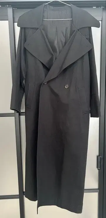 foufou 블랙 롱 코트 사이즈 1