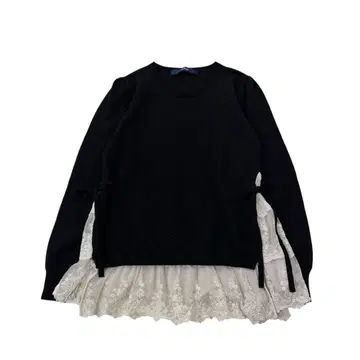 PINK HOUSE 핑크하우스 니트 튤 레이스