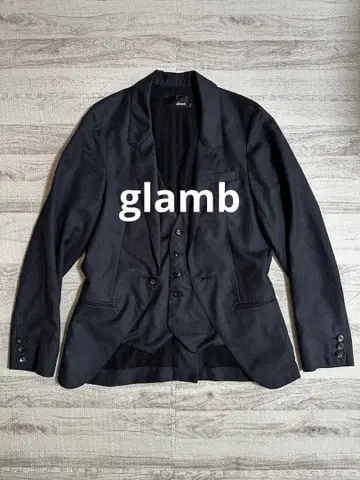 glamb  페이즐리 무늬 안감 테일러드 자켓