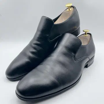 새상품급 후프디도 가죽 슬립온 로퍼 플레인토 44 27