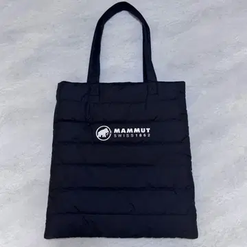 MAMMUT 마무트 나일론 퀼팅 충전솜 토트 블랙