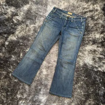 YANUK 야누크 USA제 데님 팬츠 플레어 구제 의류