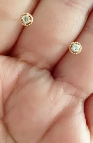 k10 골드 귀걸이