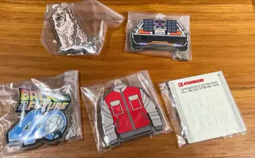 백투더퓨처 후류 복권 F상 러버 키링 5종 컴프