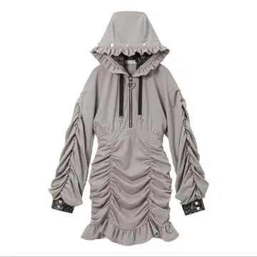 DearMyLove 하트 스터드 개더 쭈리 원피스 디어마이러브 L