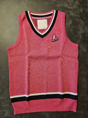 SAMANTHA THAVASA 핑크 여성용 베스트 S 사이즈