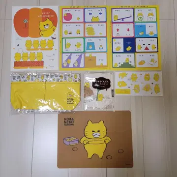 노라네코 군단 캐릭터 굿즈 세트