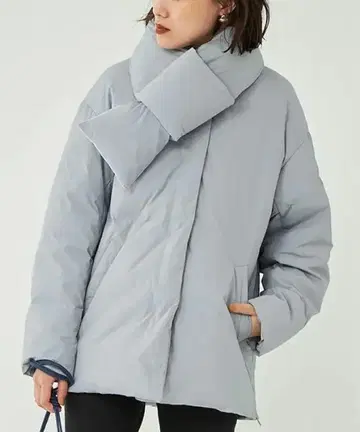 그린 라벨 릴랙싱 다운 자켓 노카라 코트