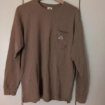 GEVACO 롱 슬리브 T셔츠 포켓 부착