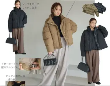 시마무라 다나카 리나 다운 자켓 새상품