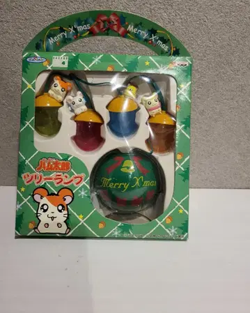 레어 레트로 꼬마햄찌 크리스마스 트리 램프 에포크사 동동이 미개봉