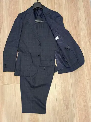 EDIFICE 체크 무늬 비즈니스 정장 44