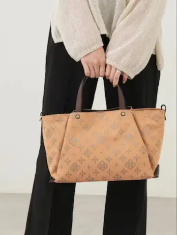 러셋 삼층 토트백 M