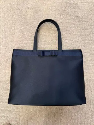 [ 미사용 새상품 ] ESCOMUL 네이비 리본 포함 토트백 수험
