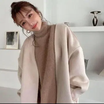 eimy istoire 숏 퍼 리버서블 코쿤 코트