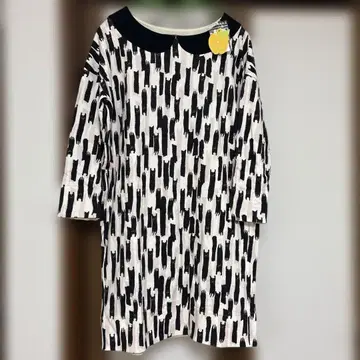 프랑슈리페 원피스 고양이 패턴