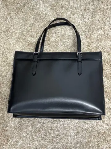 [ 새상품급 ] 블랙 비즈니스 백 합성 피혁 취업활동 취업활동 백