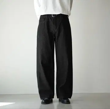 릴랙스 핏 스트레이트 데님 B1542