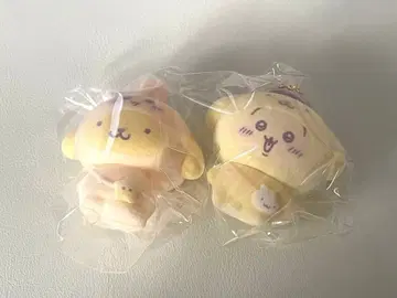 치이카와 산리오 시크릿 플로키 마스코트 참 토끼 푸딩