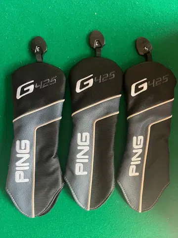 PING G425 페어웨이 우드용 골프헤드커버 3개 세트