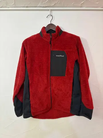 mont-bell 플리스 자켓 L 빨간색