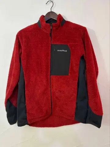 mont-bell 밤 에어 자켓 L 빨간색