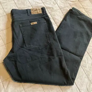 wrangler 블랙 청바지 데미지 빈티지 블랙 랭글러