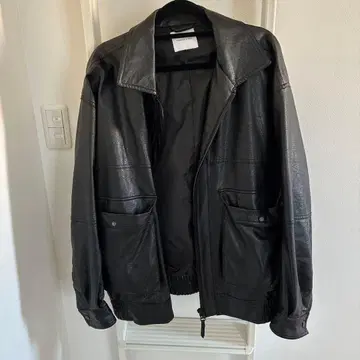 FREAK'S STORE 블랙 가죽 아우터 M