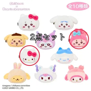 치이카와 산리오 콜라보 시크릿 헤어 클립