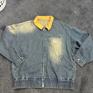 WEGO 워커즈 W 지퍼 데님 블루종