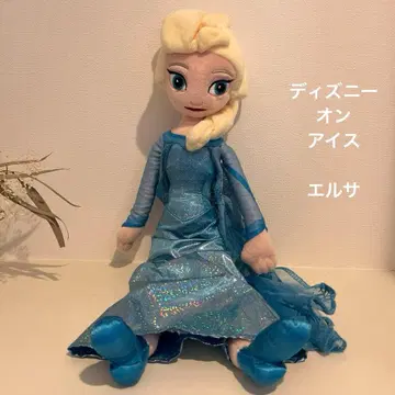 디즈니 온 아이스 안나 엘사 봉제 인형