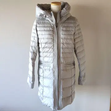 다운 코트 L 실버 그레이