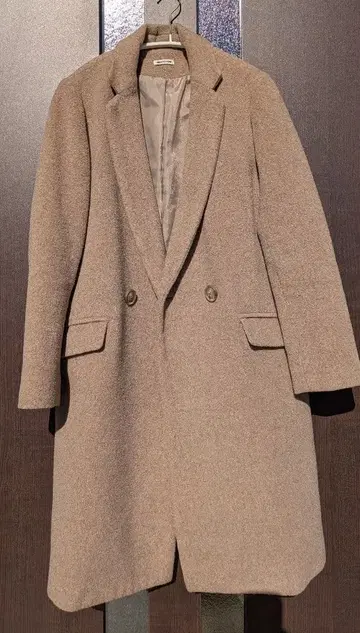 FREAK'S STORE 베이지 체스터 코트 M