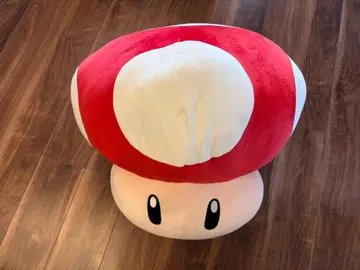 초특대형 돌진 버섯 모찌모찌 게임 스타일 봉제 인형