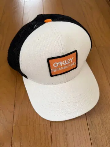 Oakley 메쉬 캡 오렌지 화이트 블랙 오클리