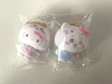 치이카와 산리오 시크릿 플로키 마스코트 참 치이카와 키티