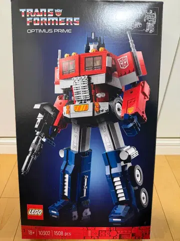 레고 10302 트랜스포머 옵티머스 프라임 정품 새상품